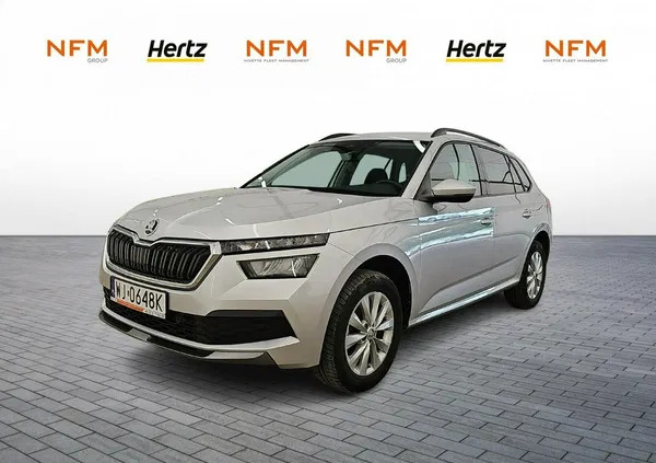 samochody osobowe Skoda Kamiq cena 89900 przebieg: 47581, rok produkcji 2021 z Białystok